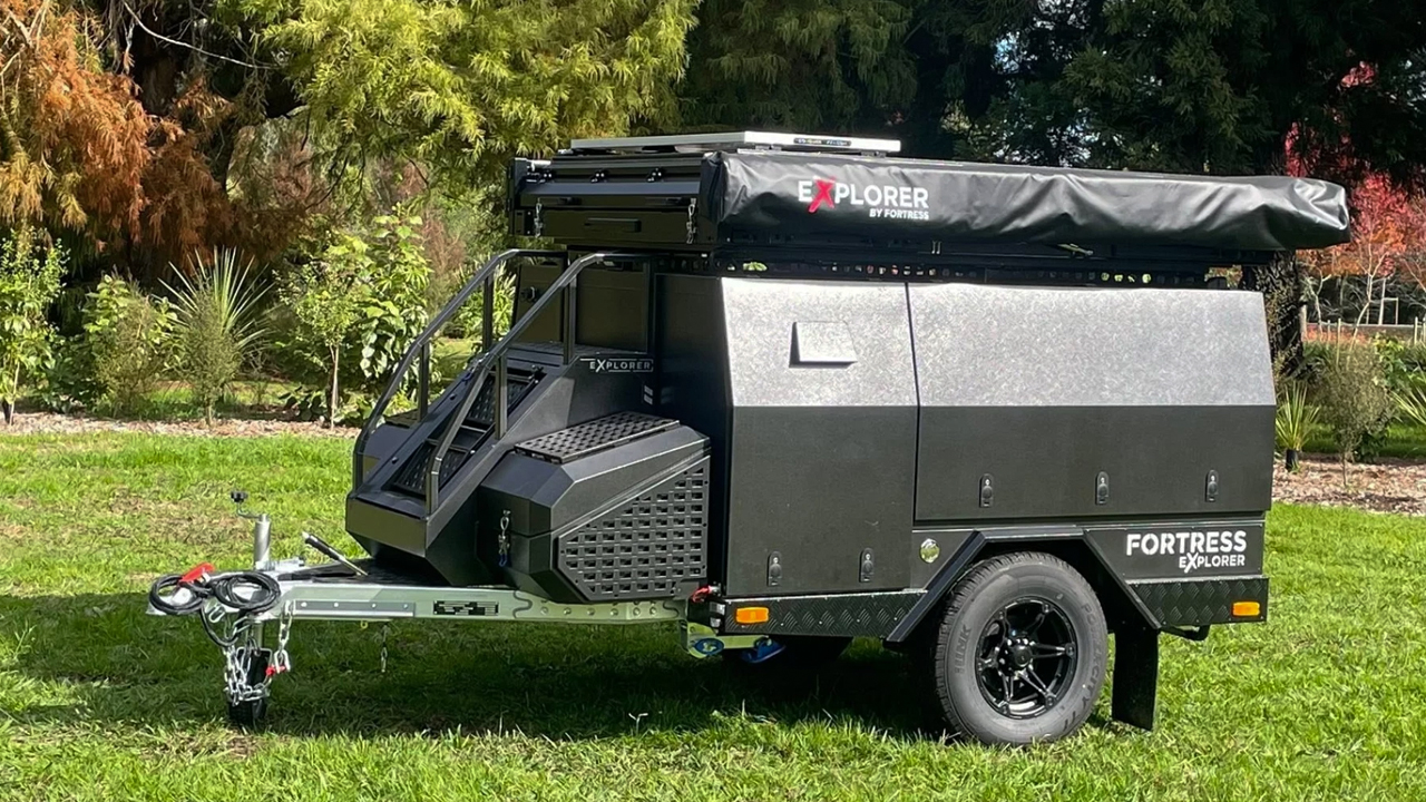 Fortress Explorer Camping Trailer by the The Fortress Trailer
