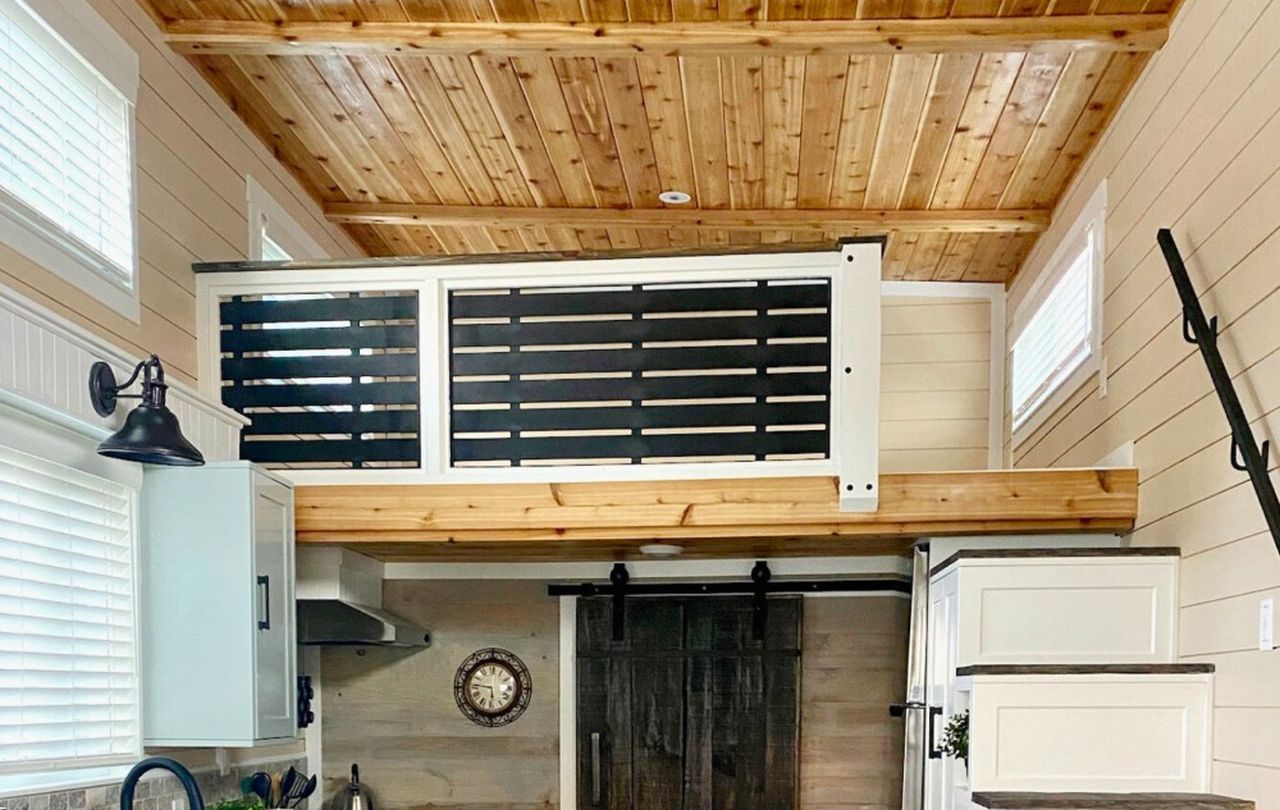 Fraser Bear Tiny House_Loft Bedroom