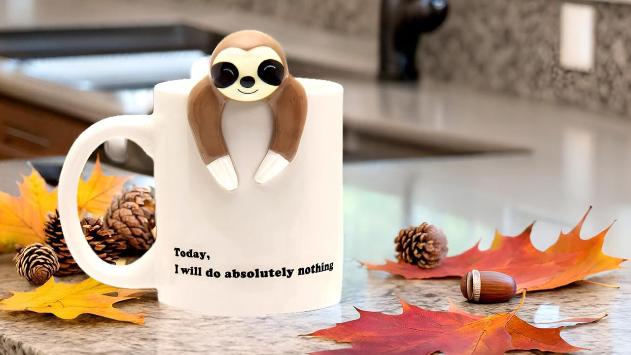 Funny Father's Day Gifts - Sloth Coffee Mug