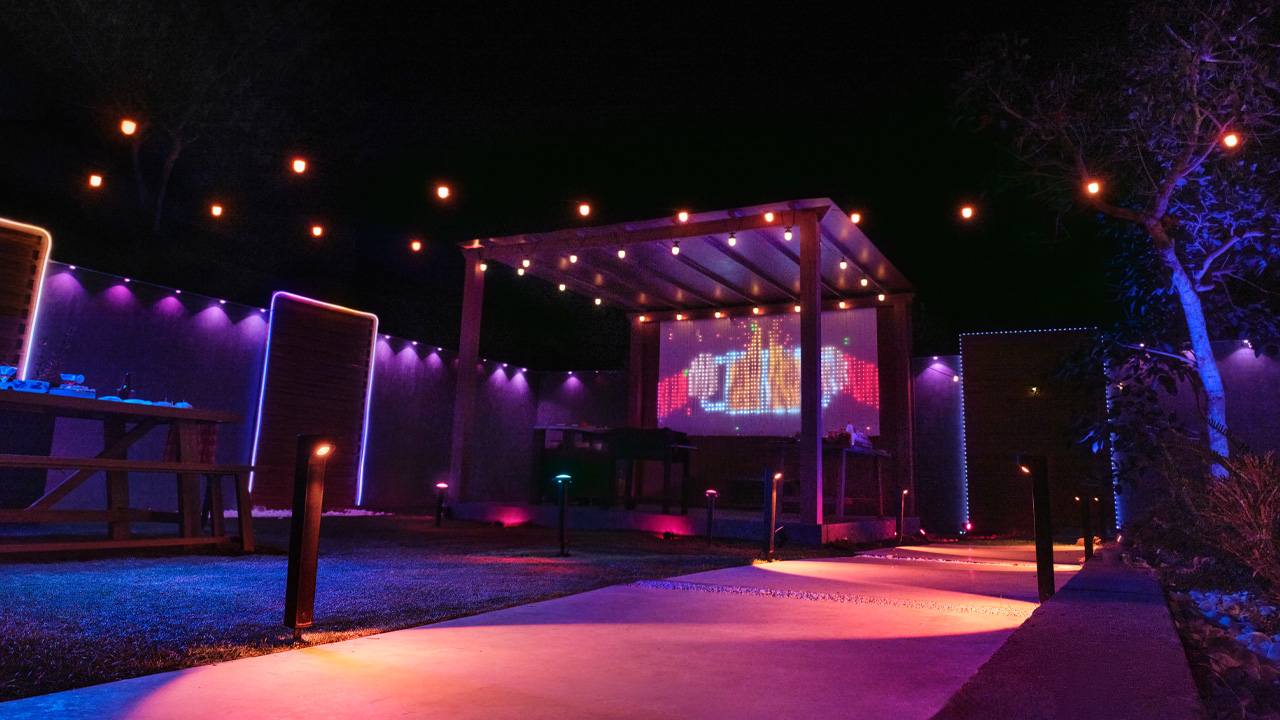 Govee lightwall and string lights