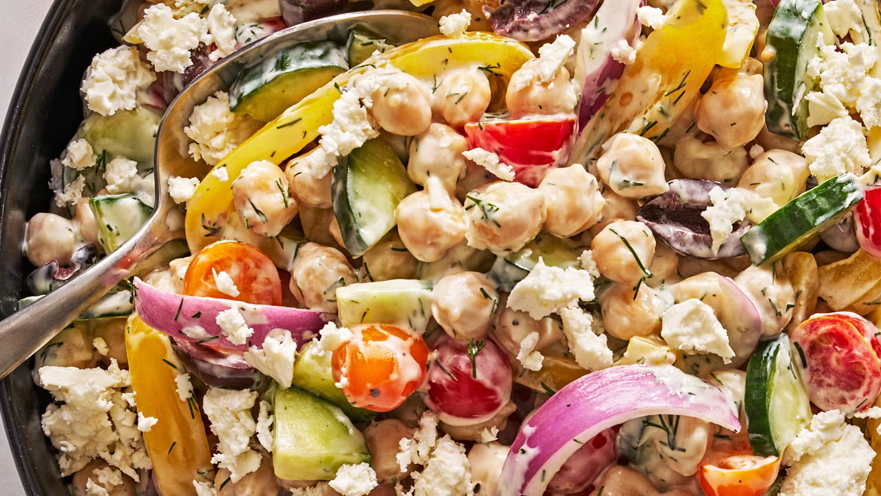 Greek Chickpea Salad