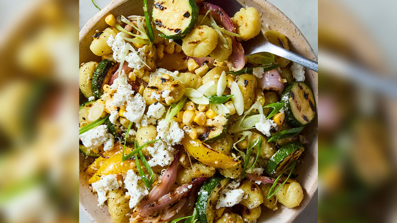 Grilled Gnocchi Salad