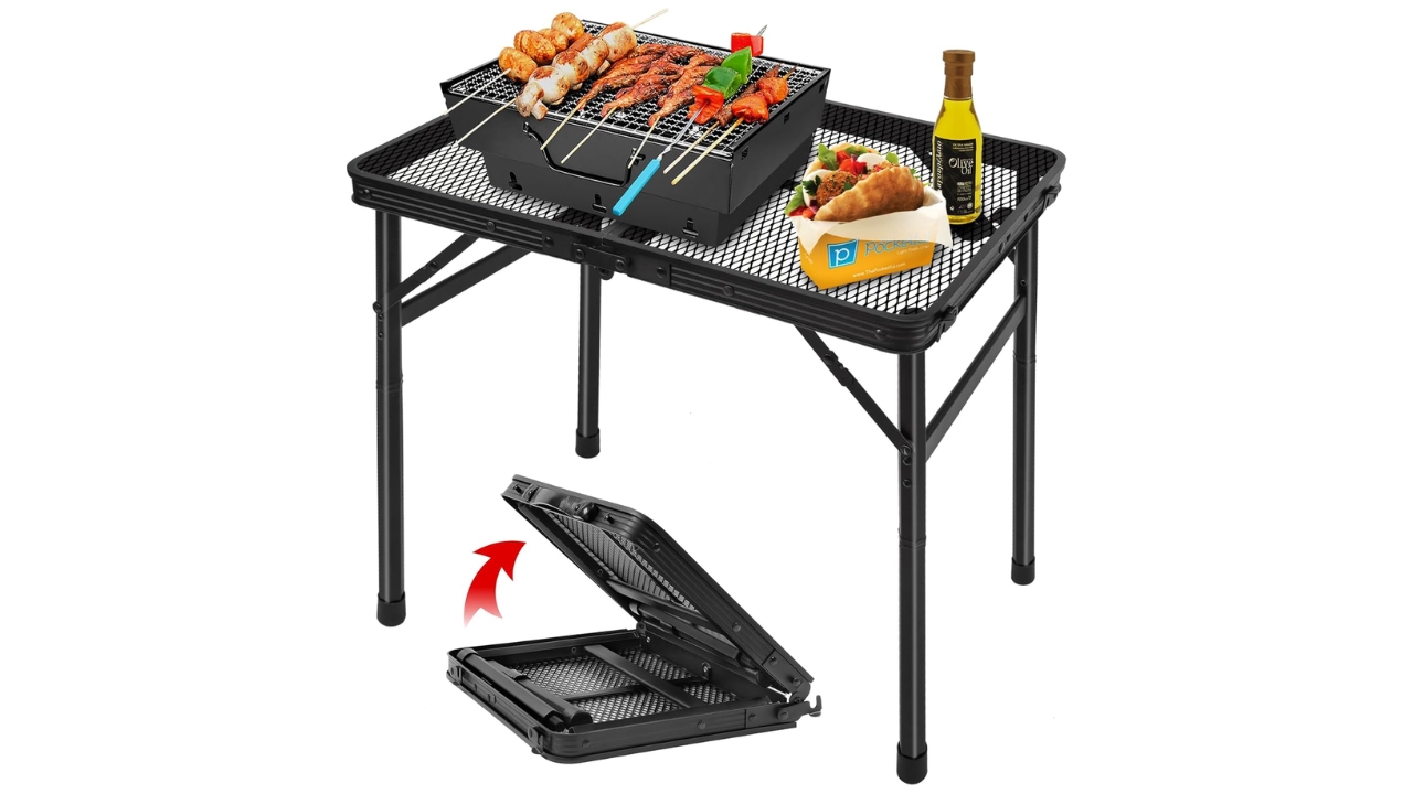 Grovind Folding Grill Table