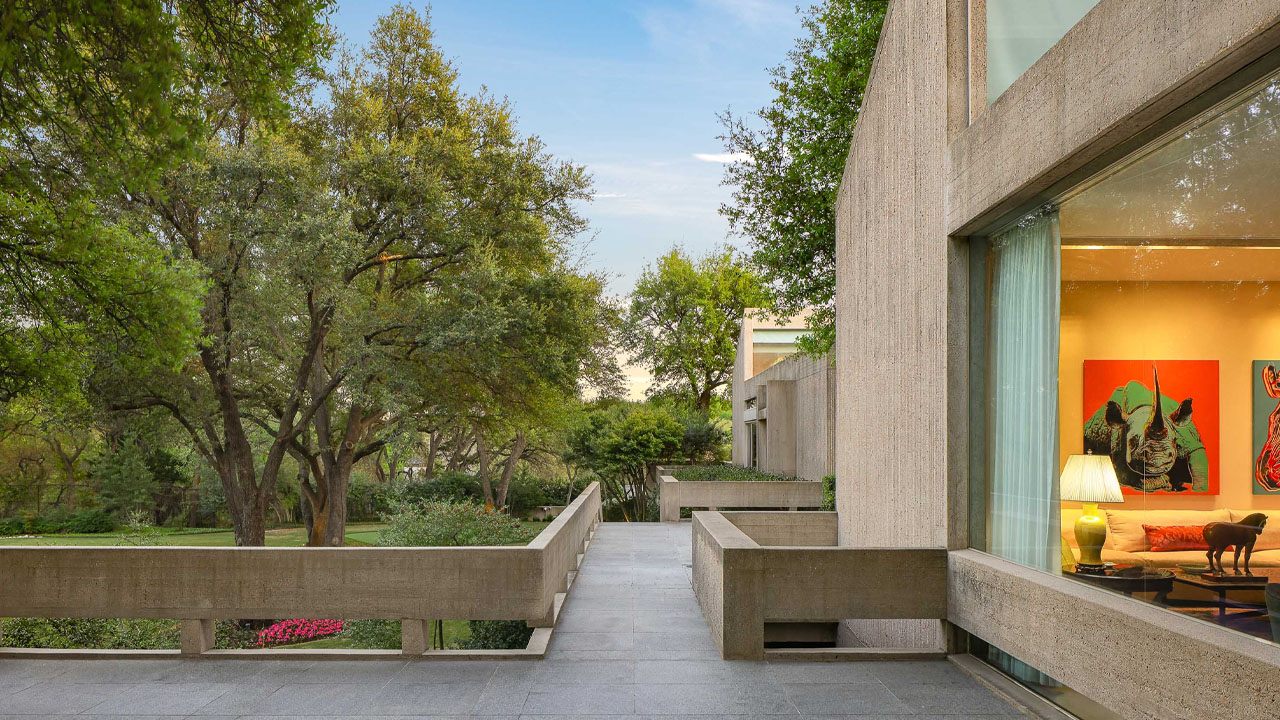 The Iconic Westover House enveloped with lush greenery