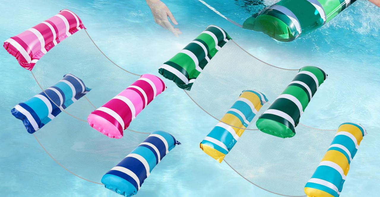 Inflatable Pool Float Hammock