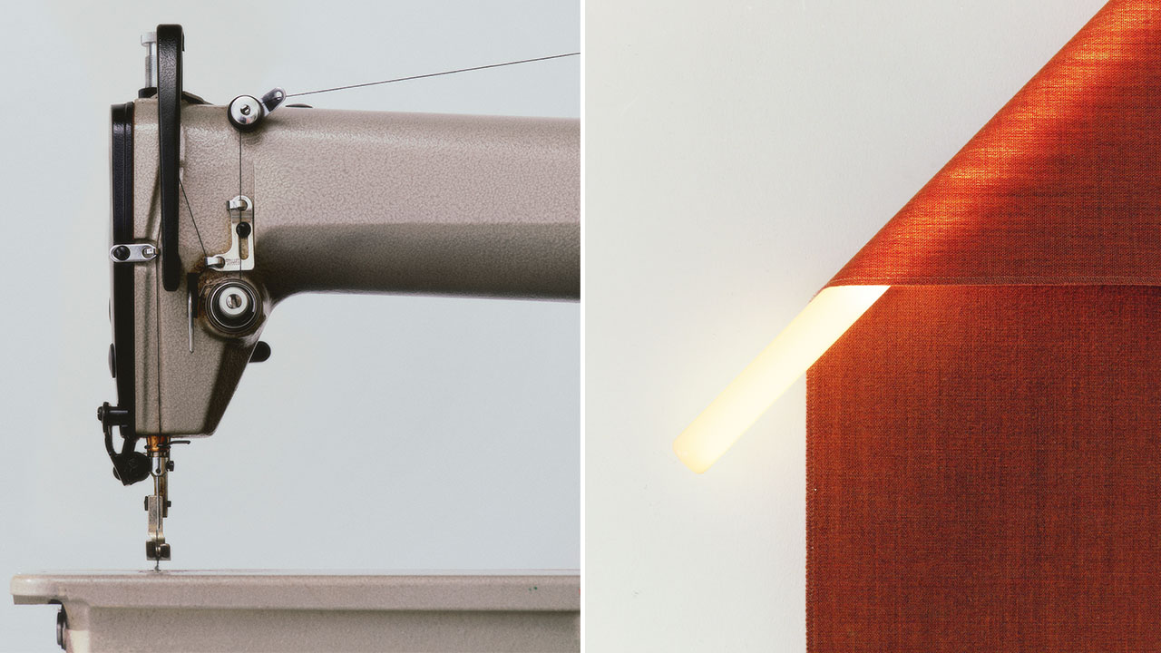 Jonas Trampedach’s TAUT Lamp at Værktøj exhibition at 3daysofdesign