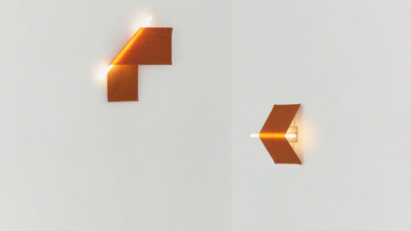 Jonas Trampedach’s TAUT Lamp at Værktøj exhibition at 3daysofdesign