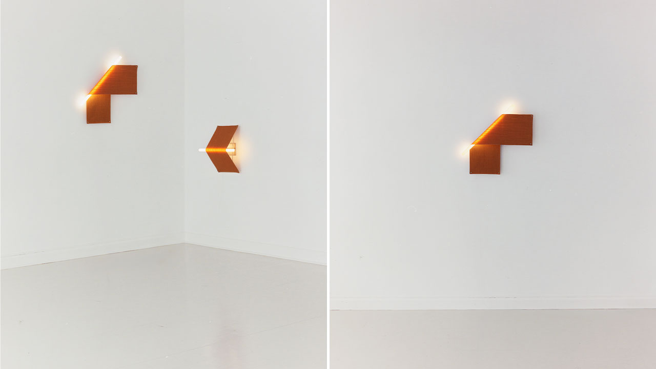 Jonas Trampedach’s TAUT Lamp at Værktøj exhibition at 3daysofdesign