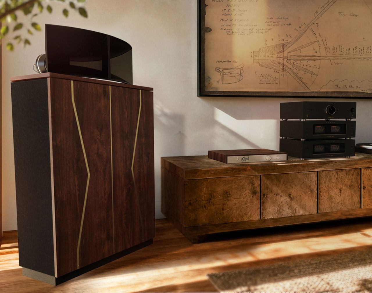 Klipschorn 80th Anniversary Limited Edition Loudspeaker Brings Back Original Two-Way Design and Gets Modern Active DSP Crossover