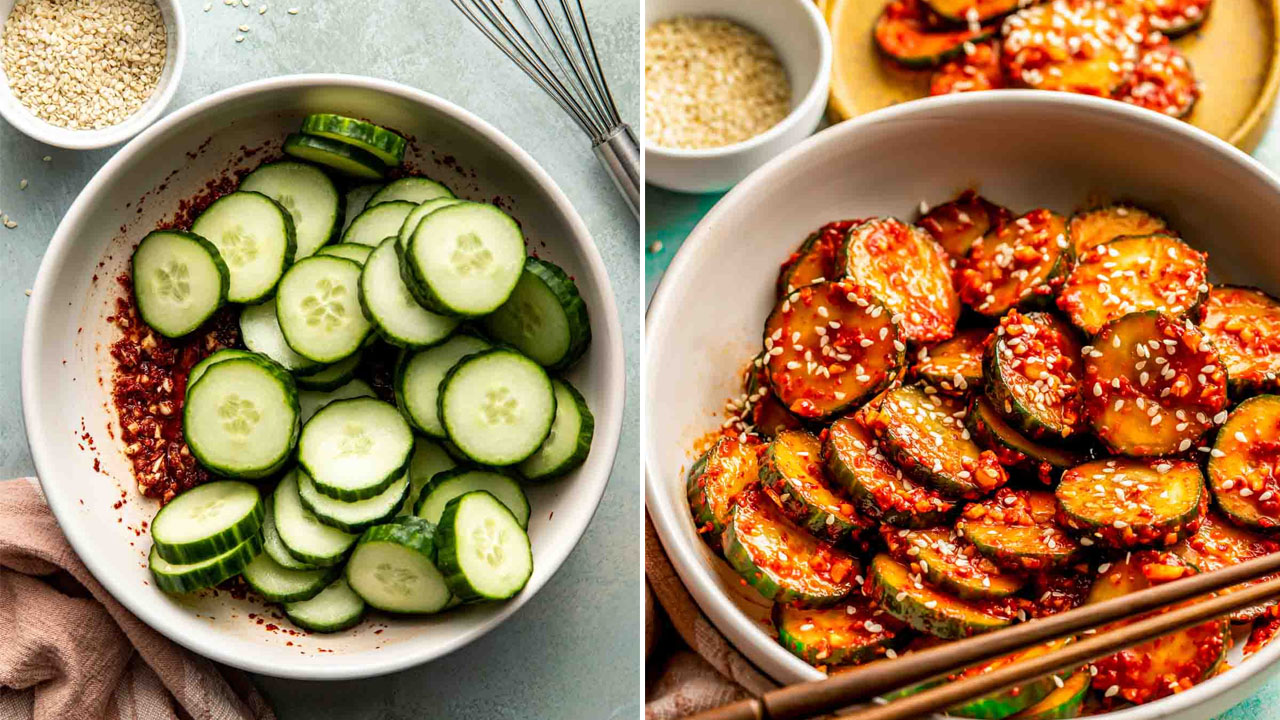 Korean Cucumber Salad