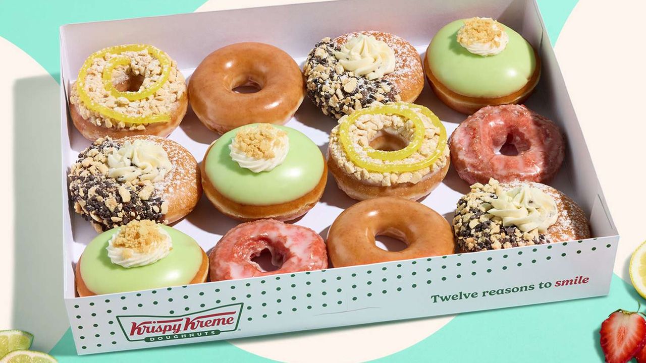 Krispy Kreme Summer Seasonal Collection new doughnut menu