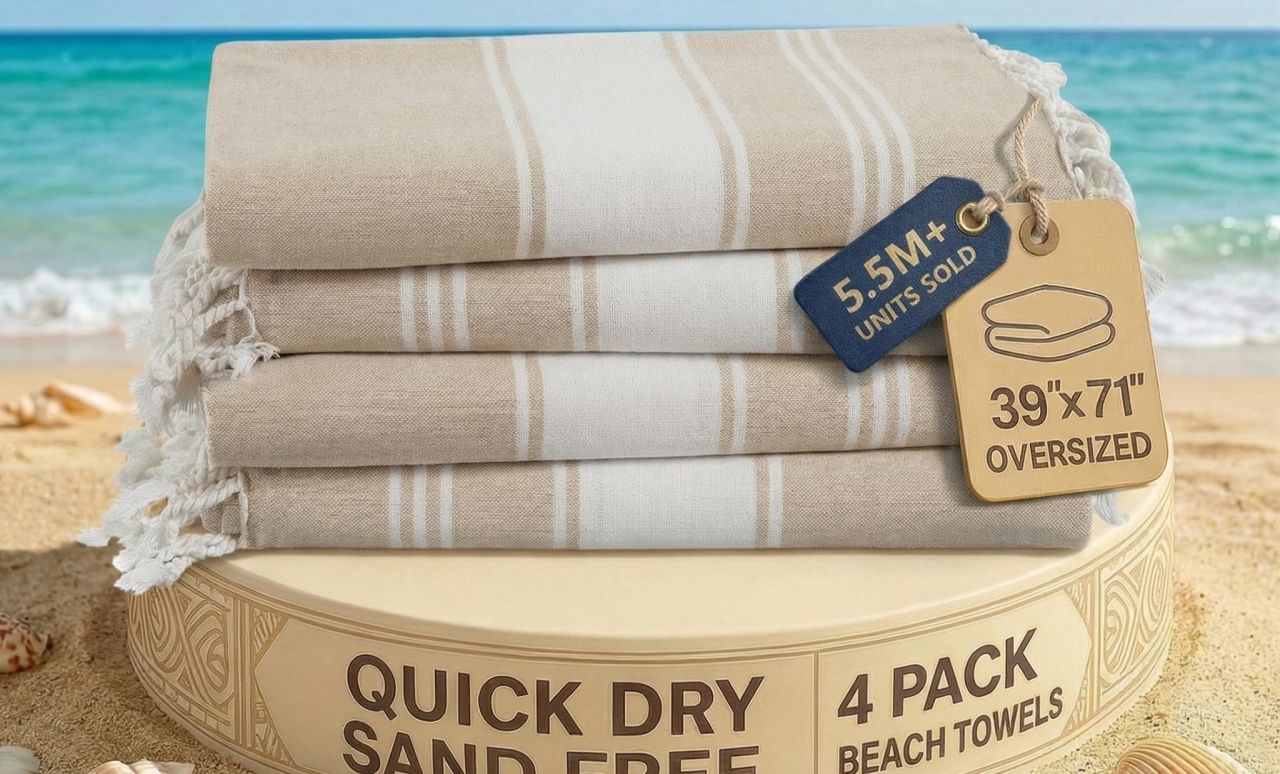 LANE LINEN Beach Towel