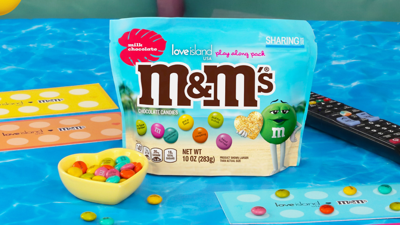 M&M’s Has Partnered With Love Island USA