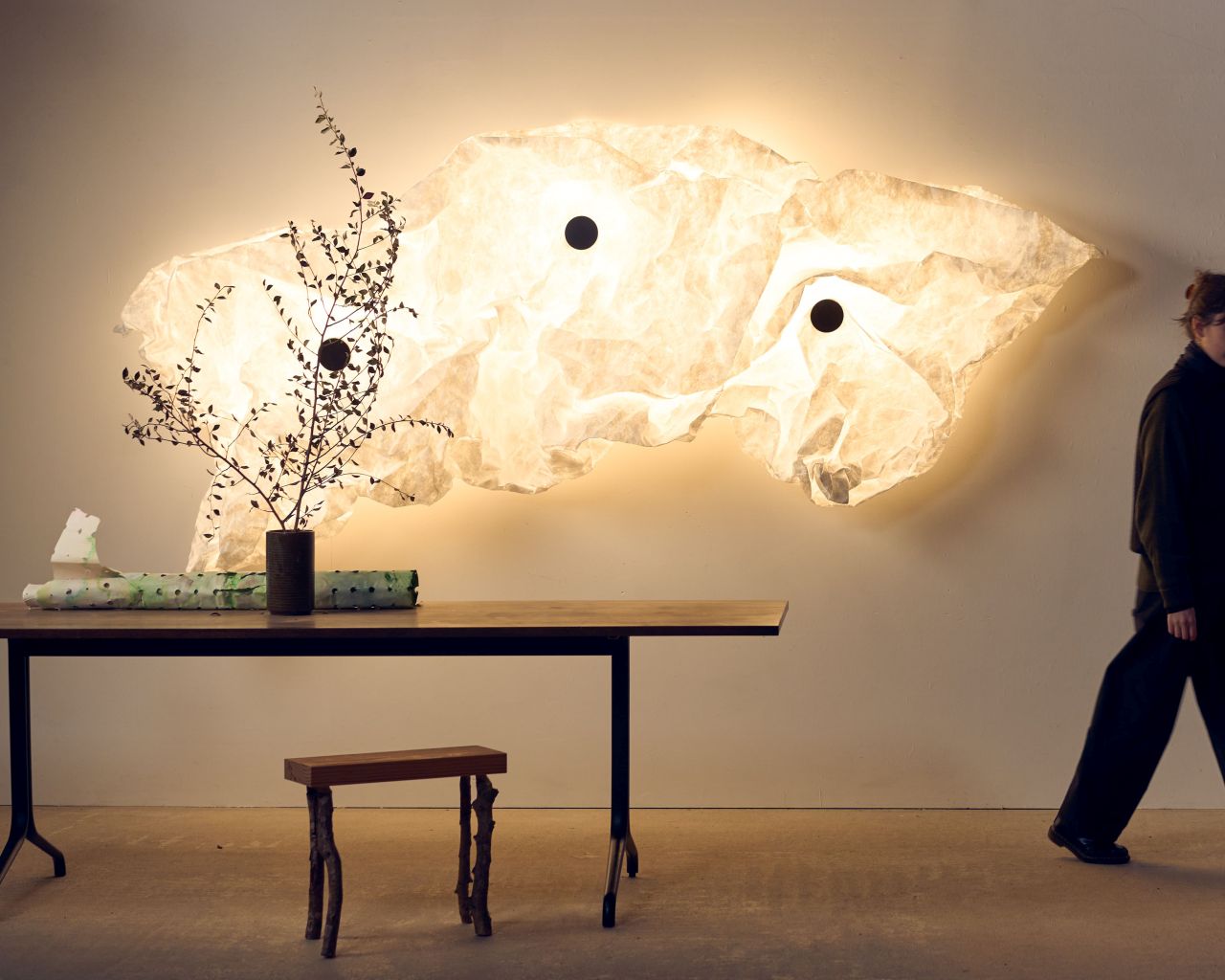 Erwan Bouroullec’s Maap Wall Lamp for Flos is Made From Paper-Like Material That’s Tear-Resistant in Nature