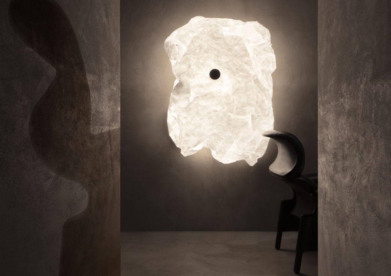 Erwan Bouroullec’s Maap Wall Lamp is Made From Paper-Like Material That’s Tear-Resistant in Nature
