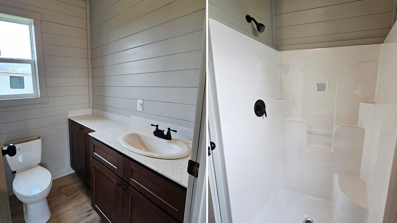Madison Tiny House - bathroom