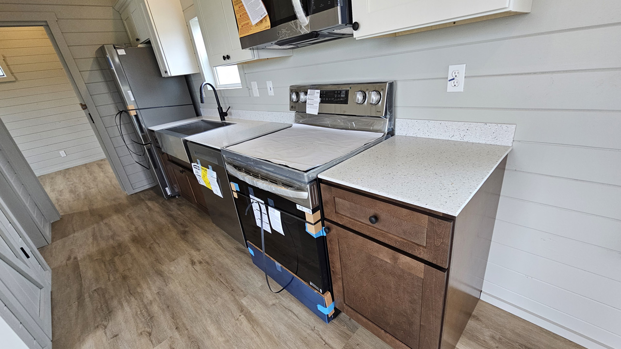 Madison Tiny House - kitchen