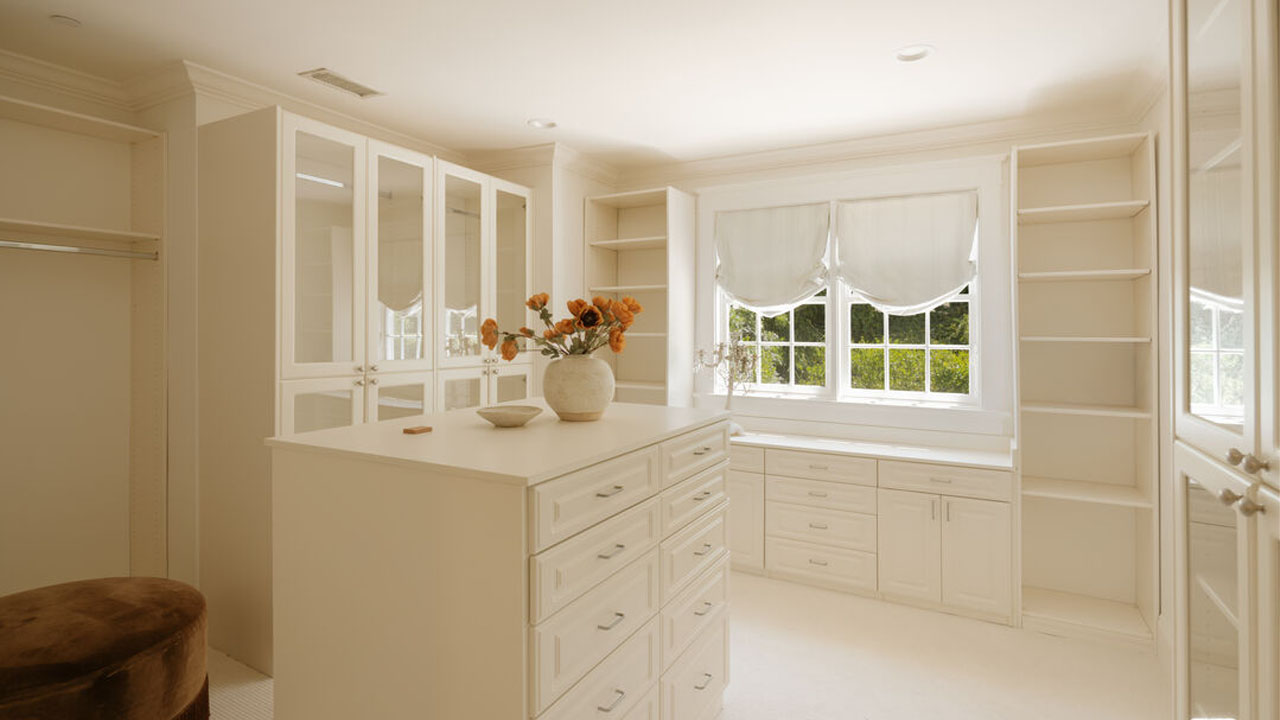 Large walk-in closet