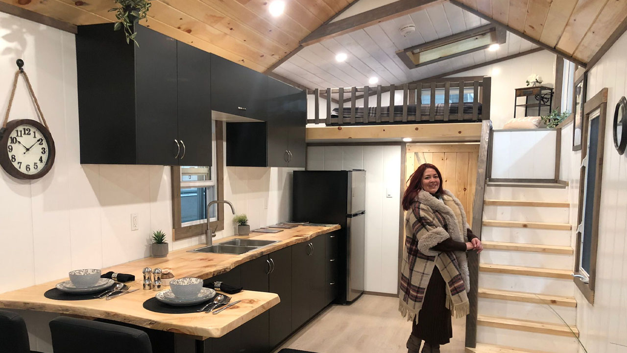 Mariposa tiny house-interior