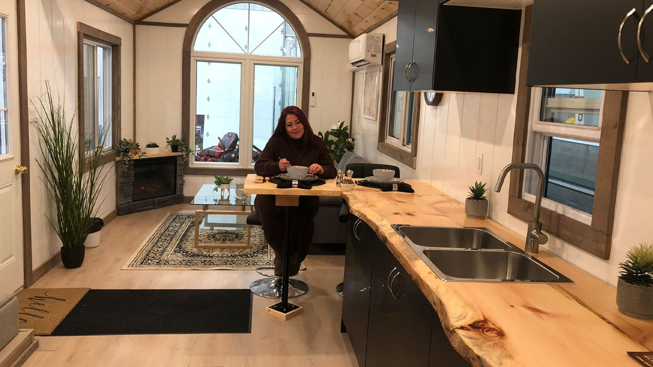 Mariposa tiny house-kitchen