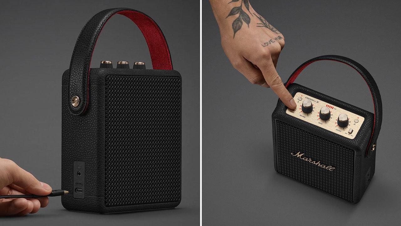 Marshall's New Stockwell III Portable Bluetooth Speaker