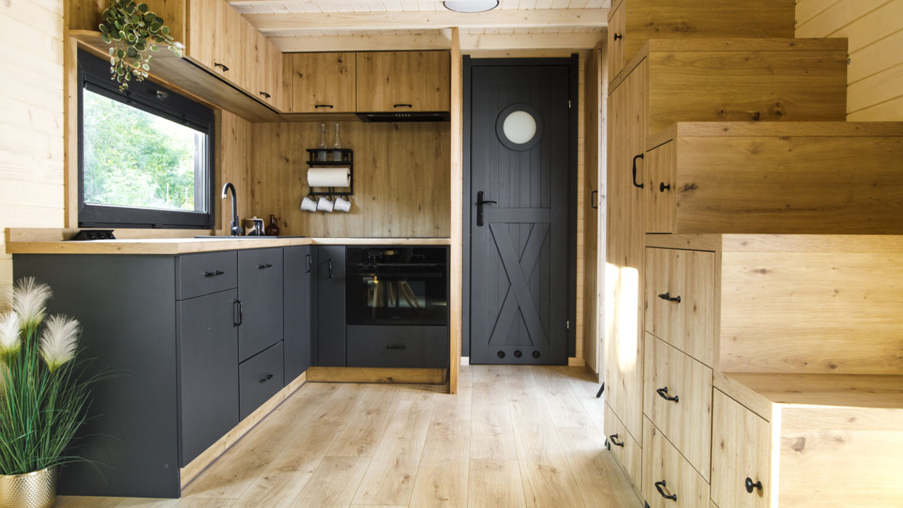 Multiple integrated storage frees up floor space