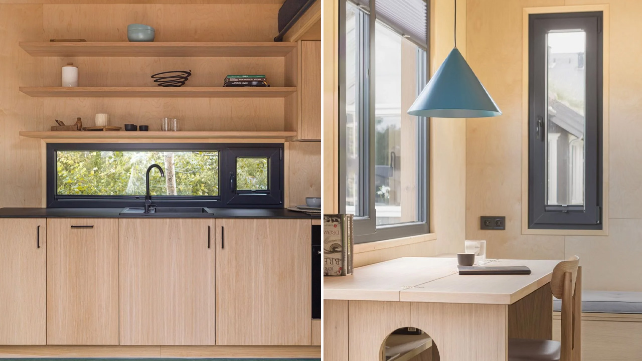 Meili tiny house interior