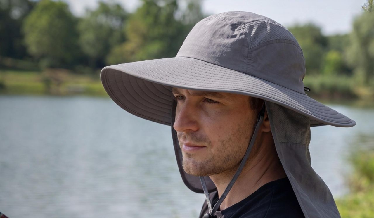 Mens Wide Brim Fishing Hat
