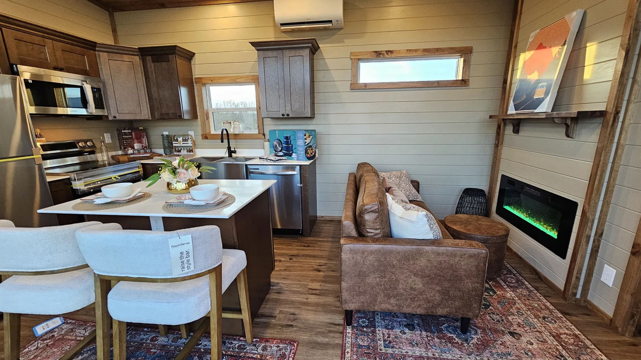 Miami Tiny House living area