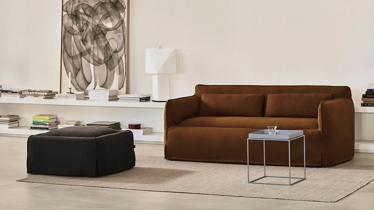 Mimi Sofa by Philippe Malouin for HAY is Borrows its Form From Pet Beds