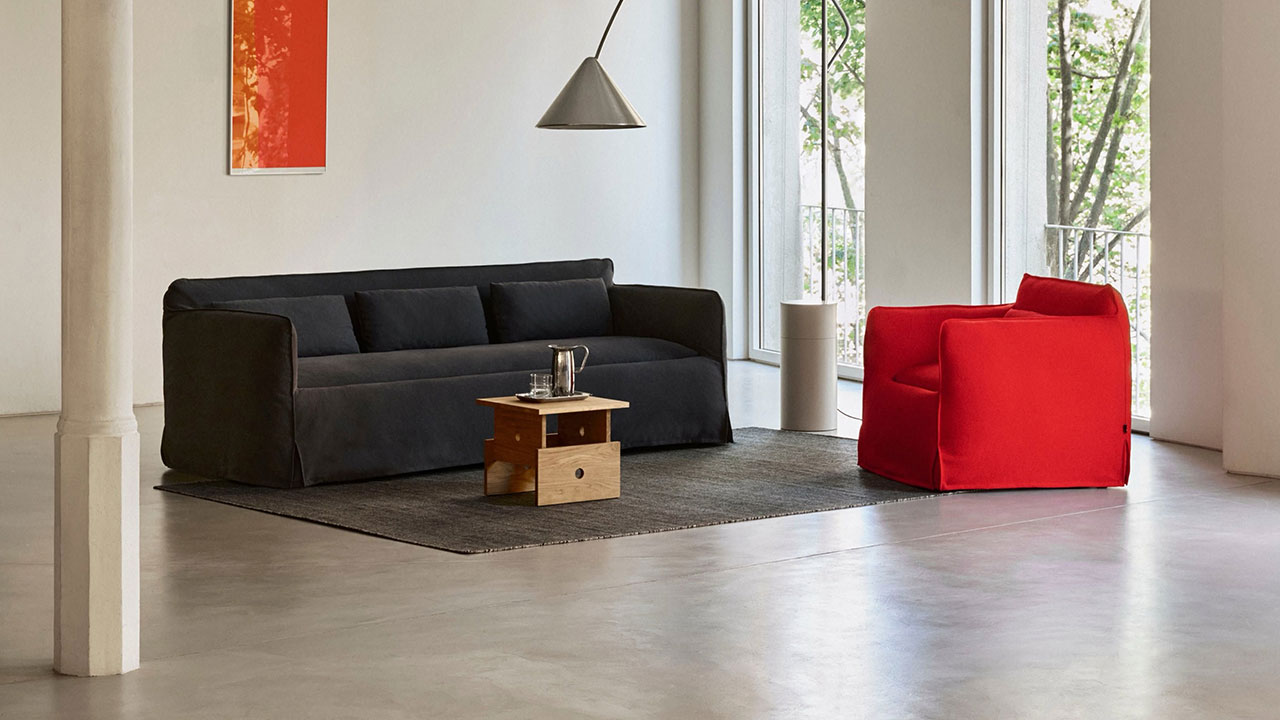Mimi Sofa by Philippe Malouin for HAY is Borrows its Form From Pet Beds