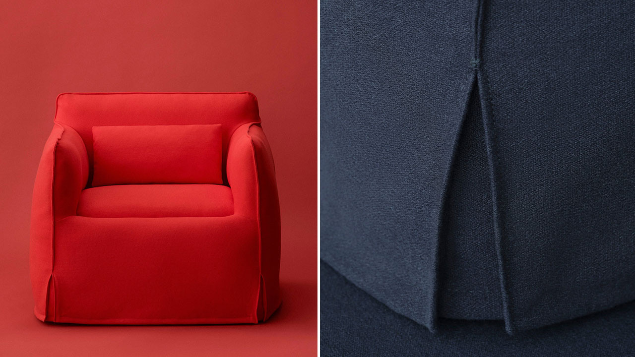 Mimi Sofa by Philippe Malouin for HAY is Borrows its Form From Pet Beds