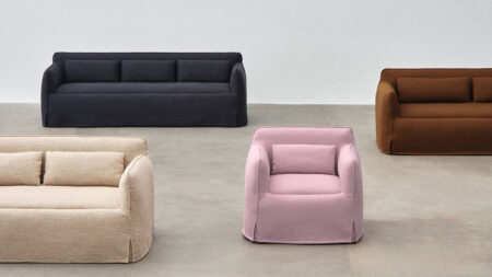 Mimi Sofa by Philippe Malouin for HAY is Borrows its Form From Pet Beds
