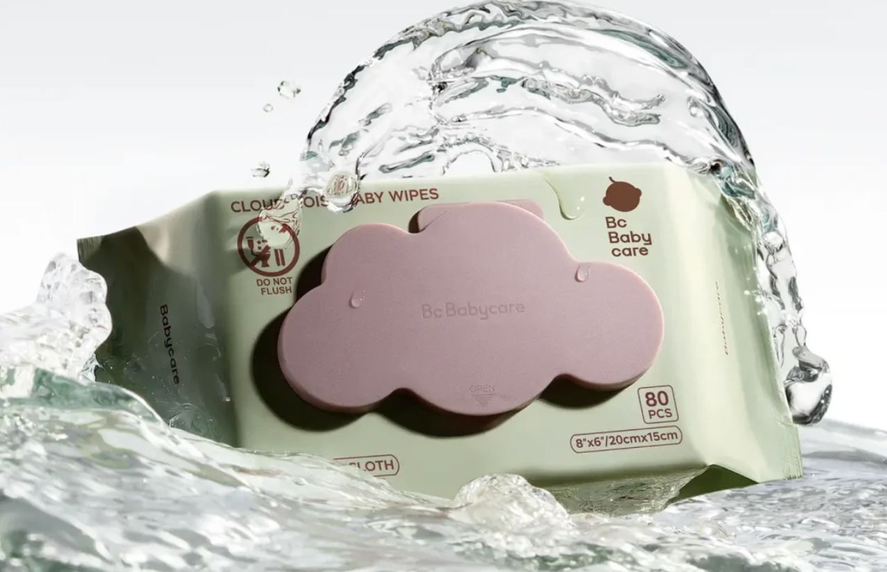 Moist baby wipes