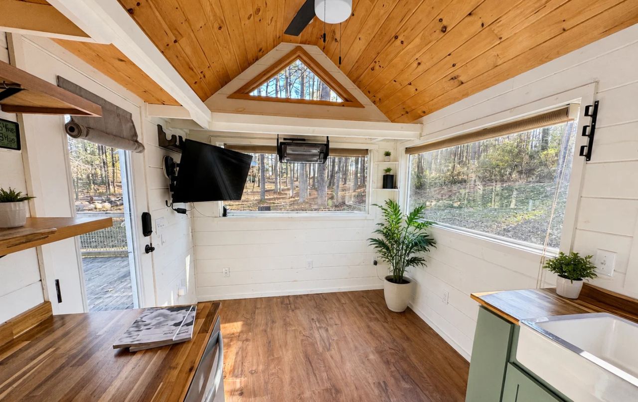 Mountain Escape Tiny House_Living Room