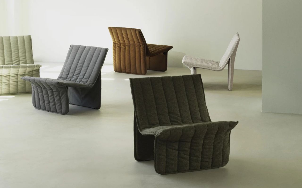 Normann Copenhagen Reissues Flat-Pack Limit Lounge Chair by Niels Bendtsen