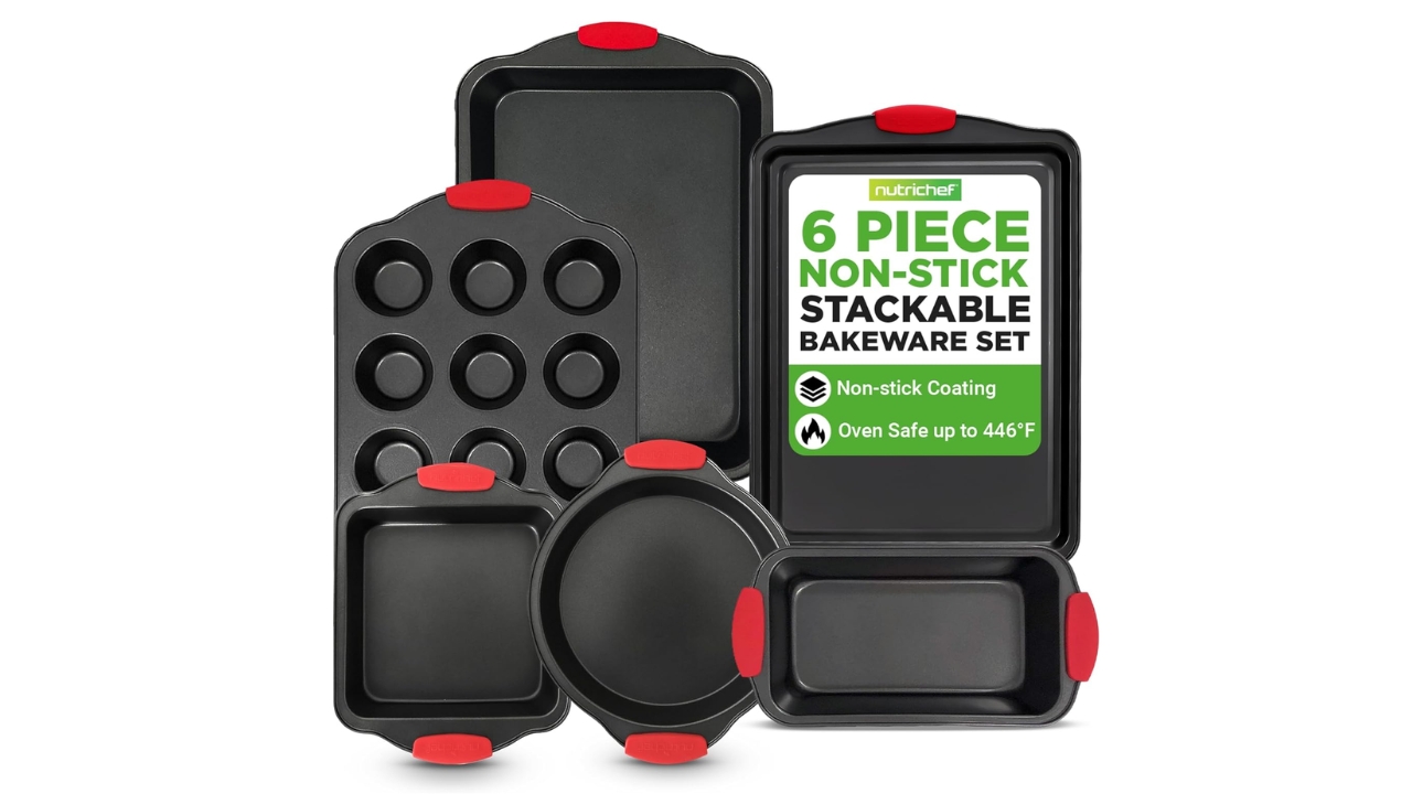 NutriChef Baking Pans Set