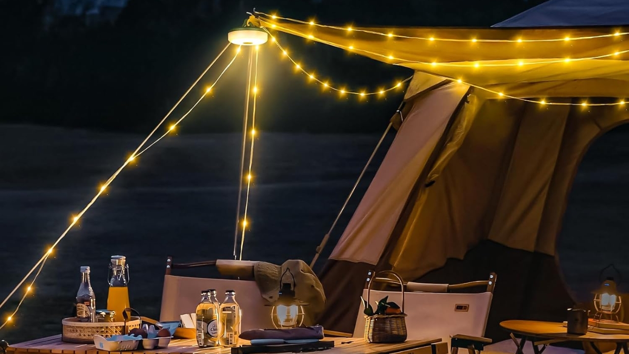 OGERY Camping String Lights