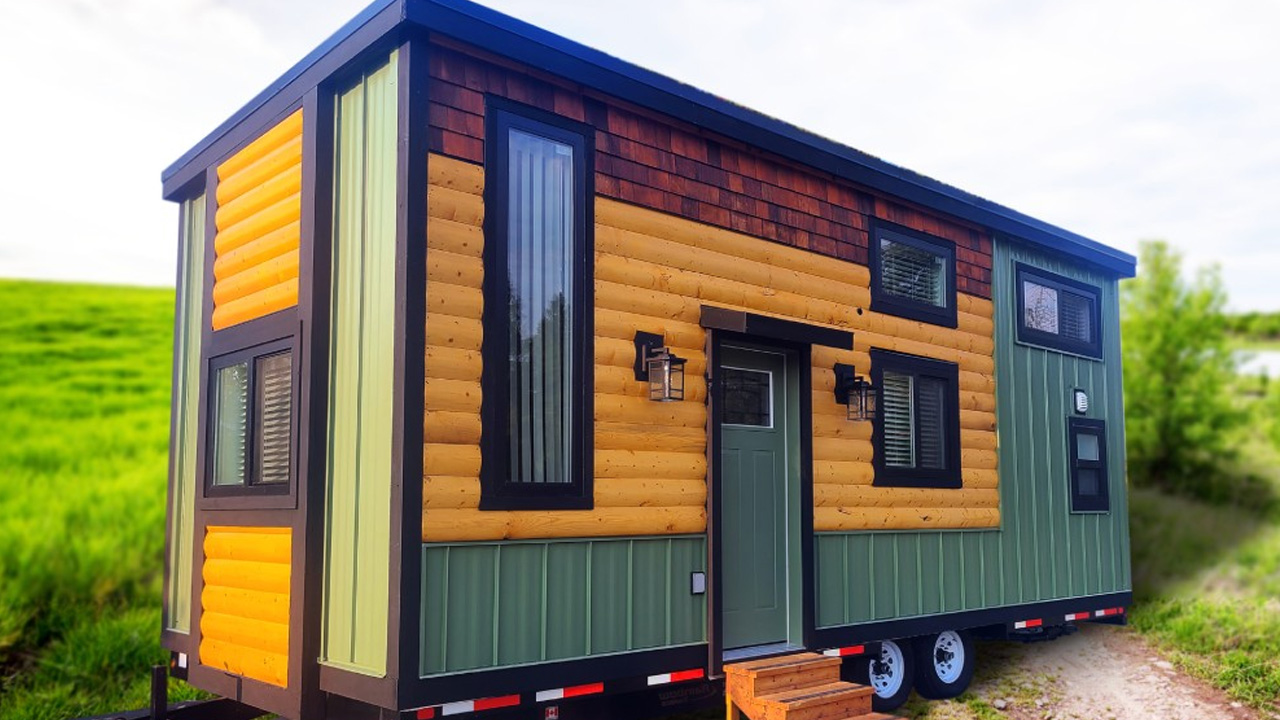 One-Loft Fraser Bear Tiny House is 300 sq. ft. Well-Equipped Dwelling