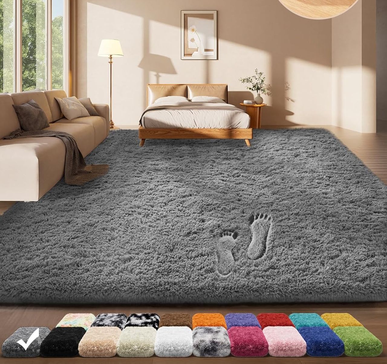 Ophanie Fluffy Area Rug