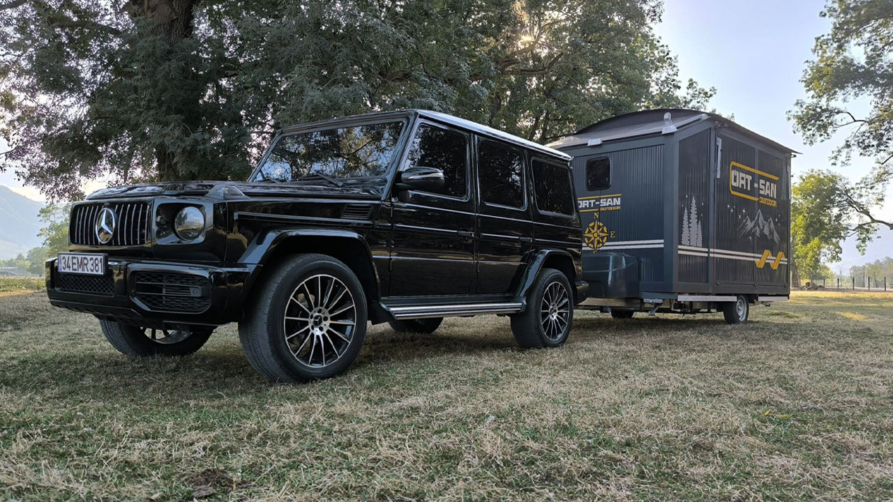 Ortsan Mini House Off-Grid Camper Trailer