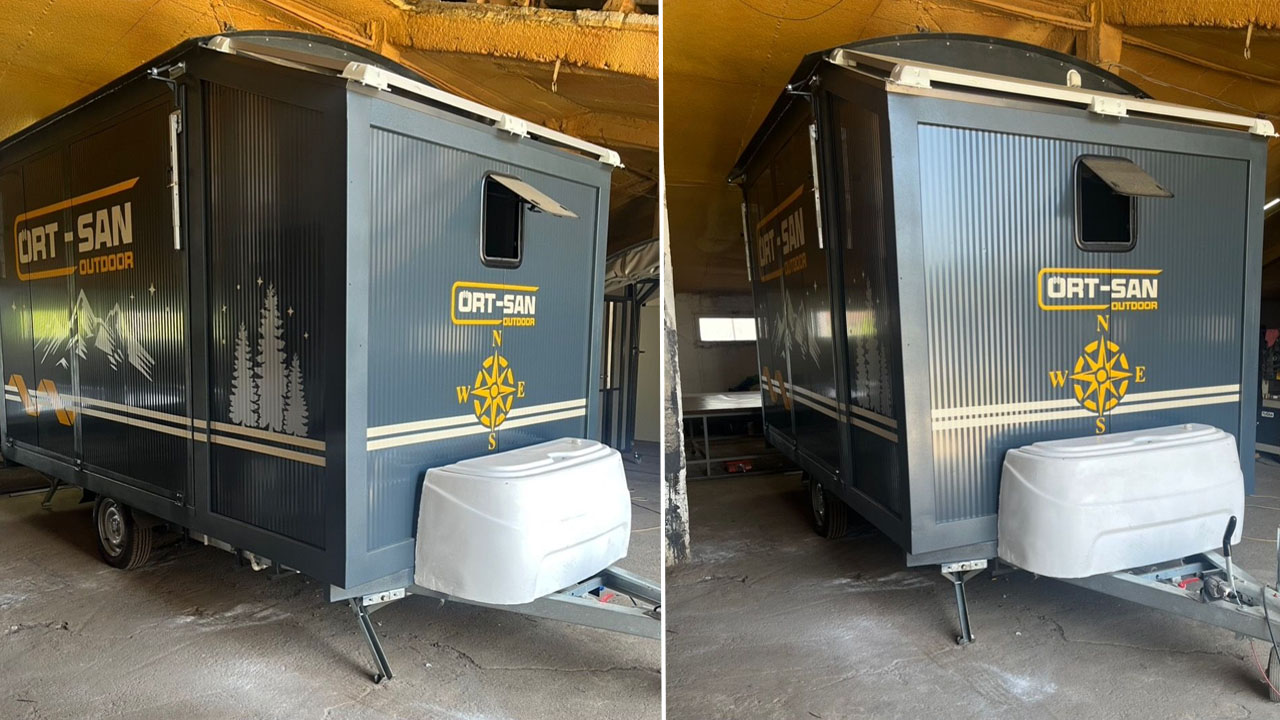 Ortsan Mini House Off-Grid Camper Trailer