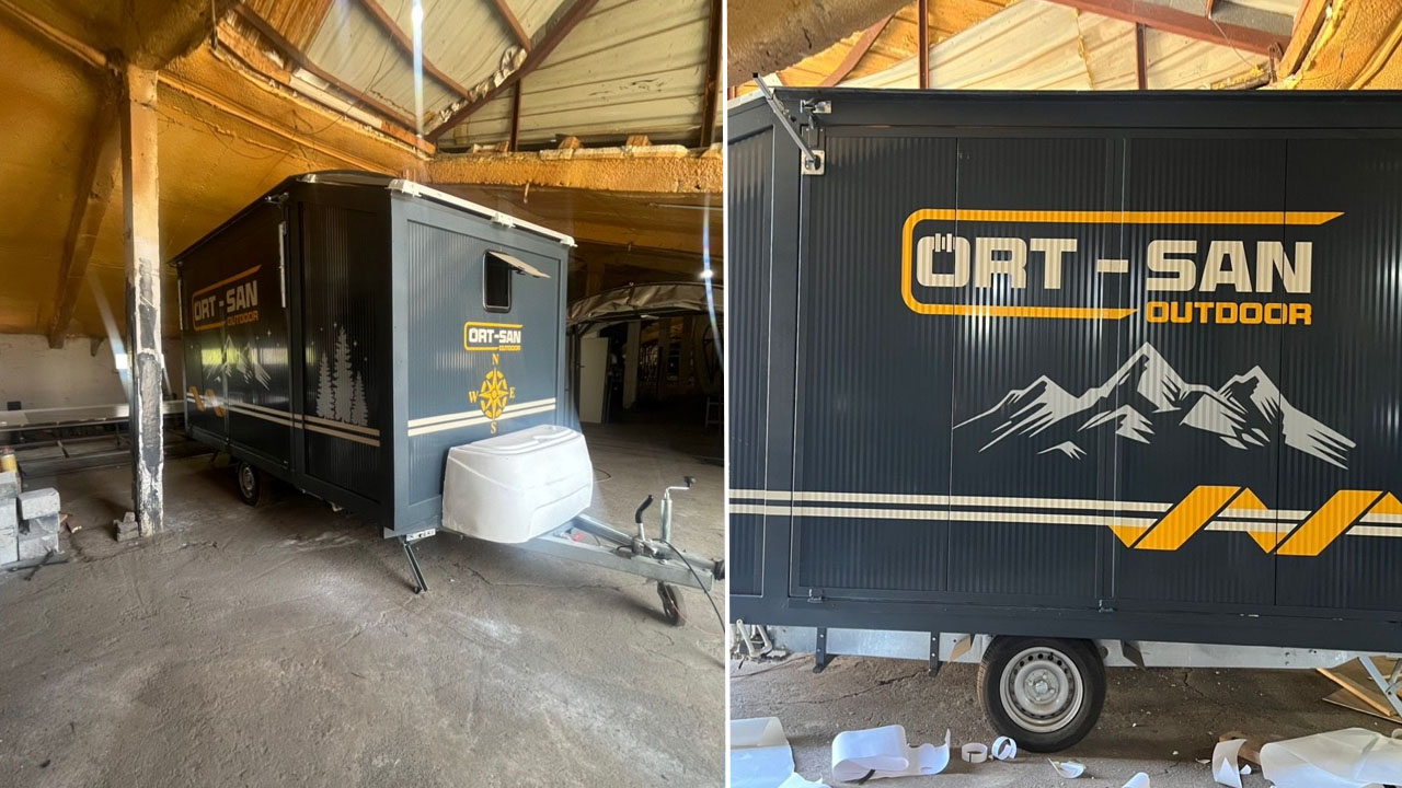 Ortsan Mini House Off-Grid Camper Trailer