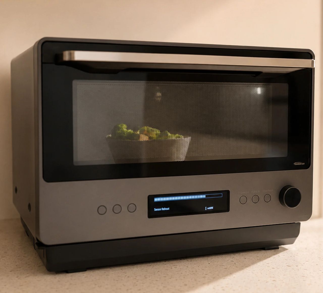 Panasonic Japanese Microwave Cooks Food Evenly, Minimizes Cold Spots