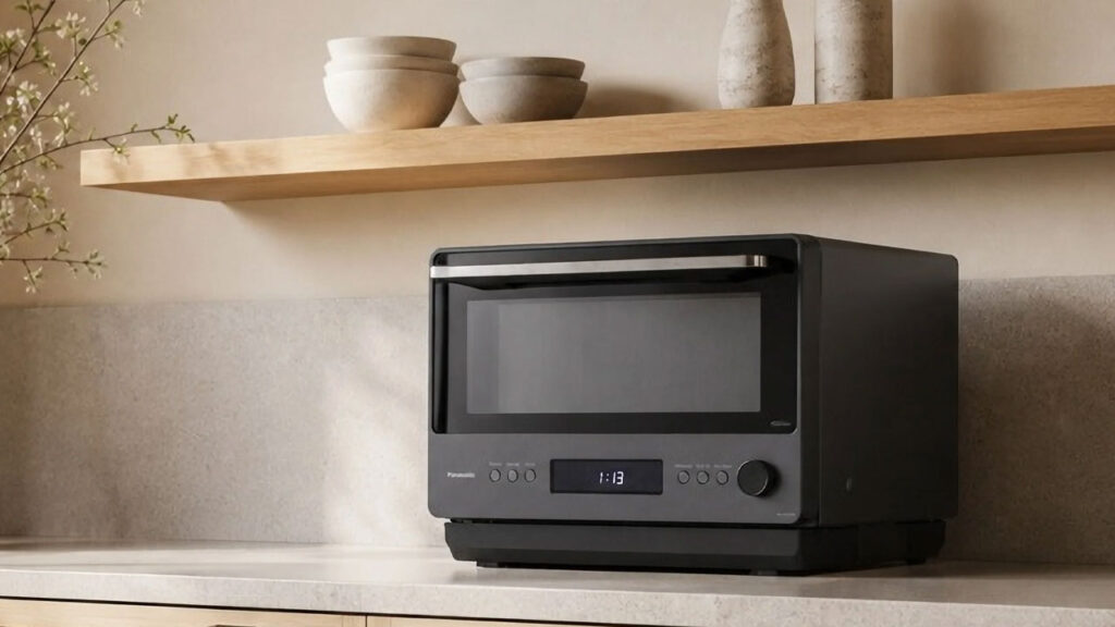 Panasonic Japanese Microwave Cooks Food Evenly, Minimizes Cold Spots Panasonic Japanese Microwave Cooks Food Evenly, Minimizes Cold Spots