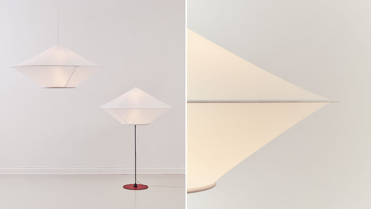 Pearson-Lloyd-Bicone-lamp-made-by-sewing-machine-at-Værktøj-2026