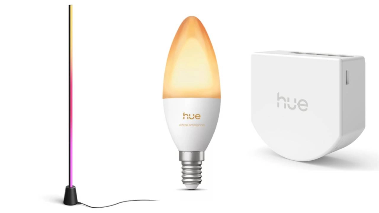 Philips Hue Launches new Wired Switches, candle bulbs, and Play Lamps