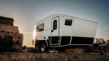 Latest Polydrops P21X Camper Trailer is Built for Off-Road Adventure Trips Polydrops P21X Camper Trailer for EVs Now Sleeps a Family of Four