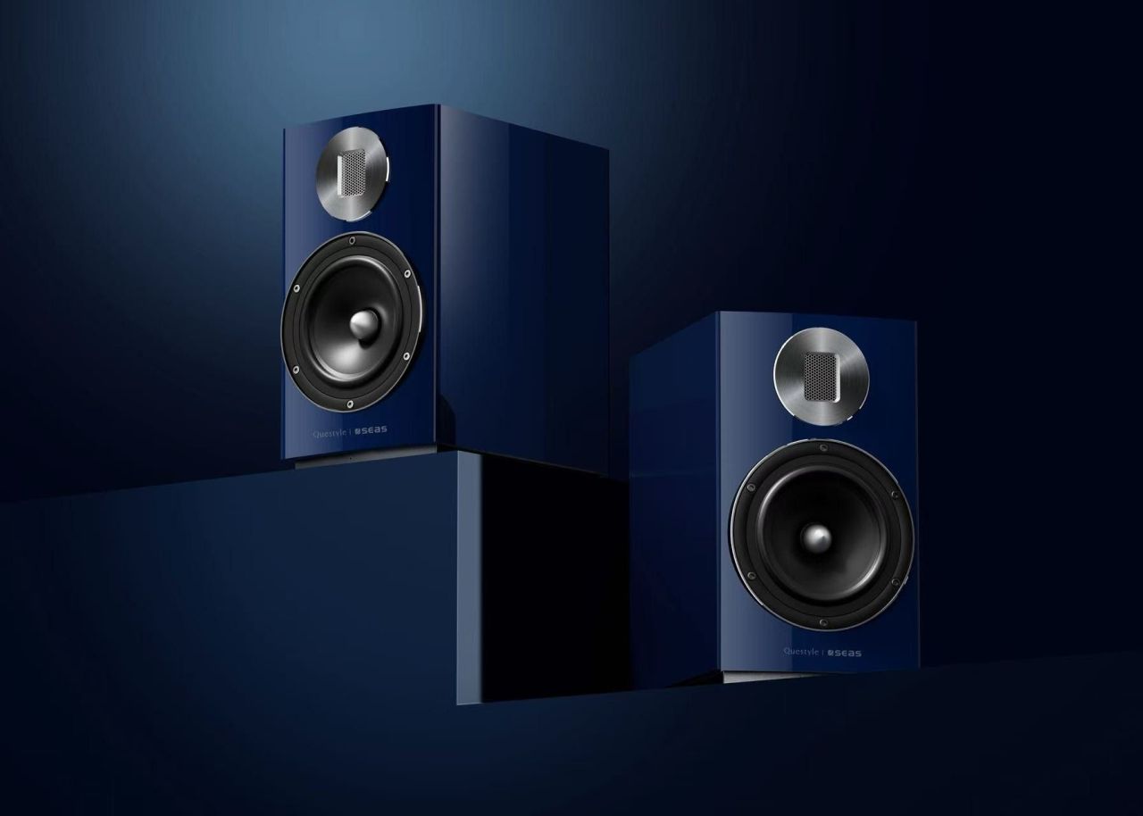 Questyle + Seas Oceanic Blue Wireless Hi-Fi Speaker System-1