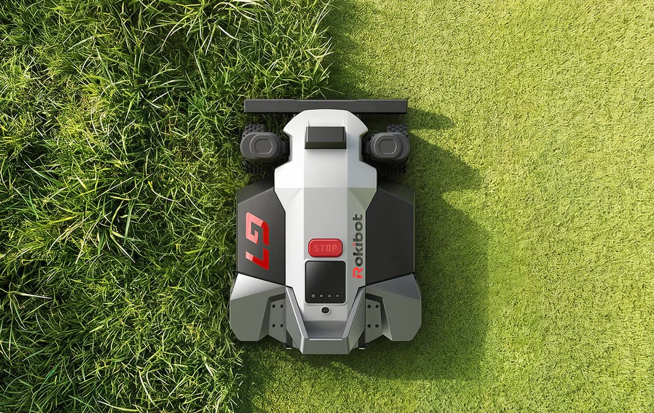 Rokibot G7 AWD Robot Mower on Kickstarter